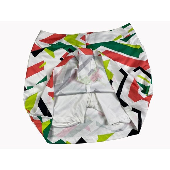 Tail Activewear Size 0 Womens White Label Chevron Print Skort stretch - Picture 4 of 9